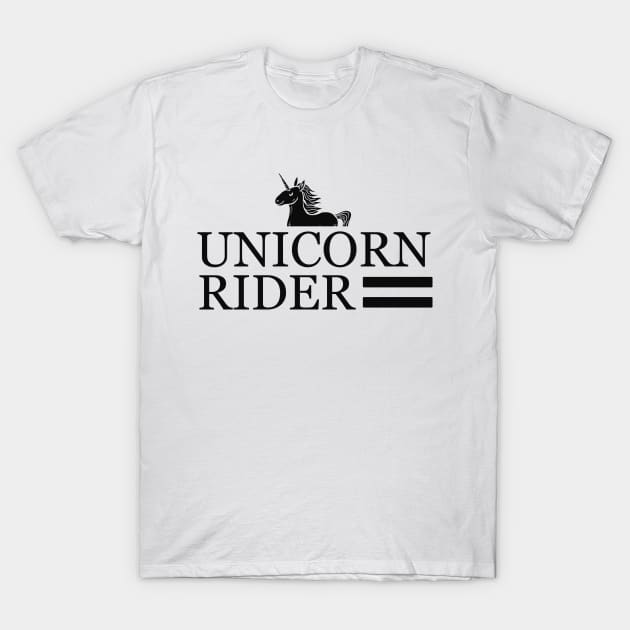 Unicorn Rider T-Shirt by KC Happy Shop